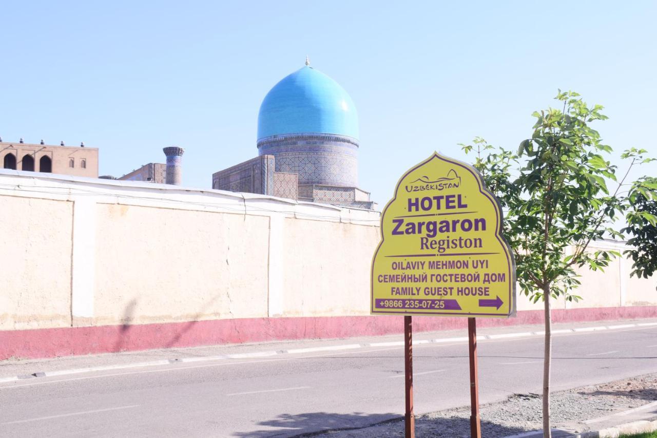 Hotel Registon Zargaron Samarkand Luaran gambar
